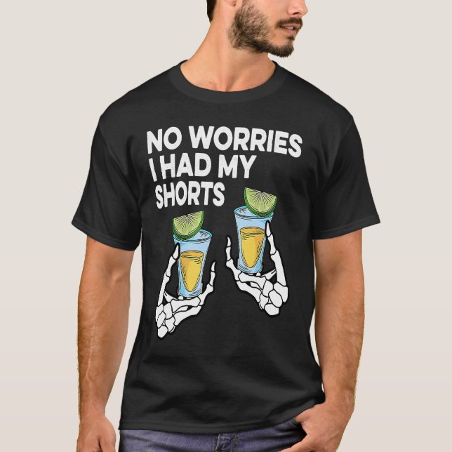 Camiseta Halloween Adult Scary Skeleton Hands I Had My Shot (Frente)