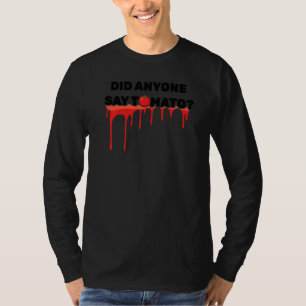 Camiseta Halloween Alguém Disse Figurino De Fruta De Tomate