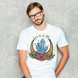 CAMISETA HALLOWEEN AMOR PELA LUA CELESTIAL