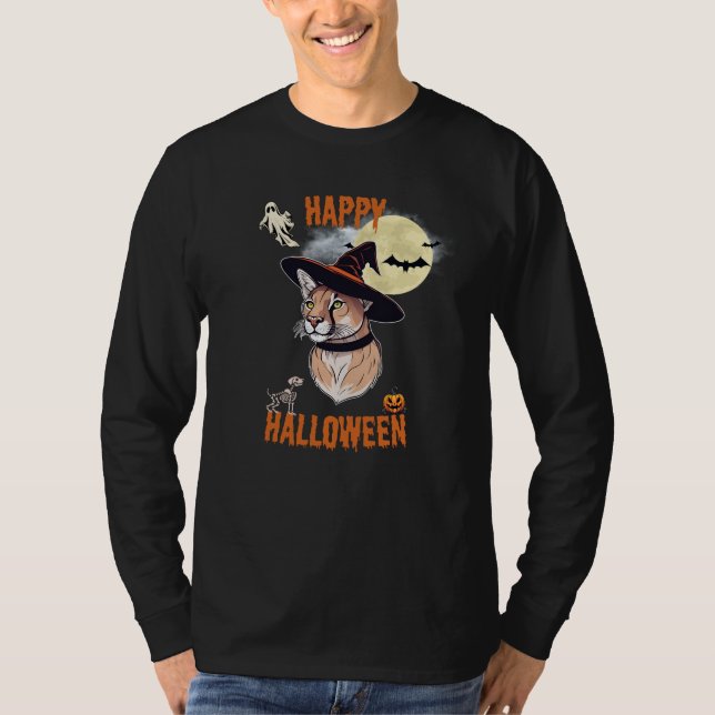 Camiseta halloween animals (Frente)