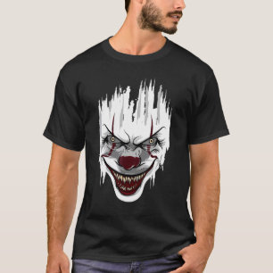Camiseta Halloween Assassino Palhaço Mime Harlequin Scary P