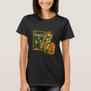 Camiseta Halloween Assombrado 67 Seis Sete Meme 1 (14)