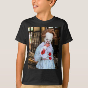 Camiseta Halloween assustador.