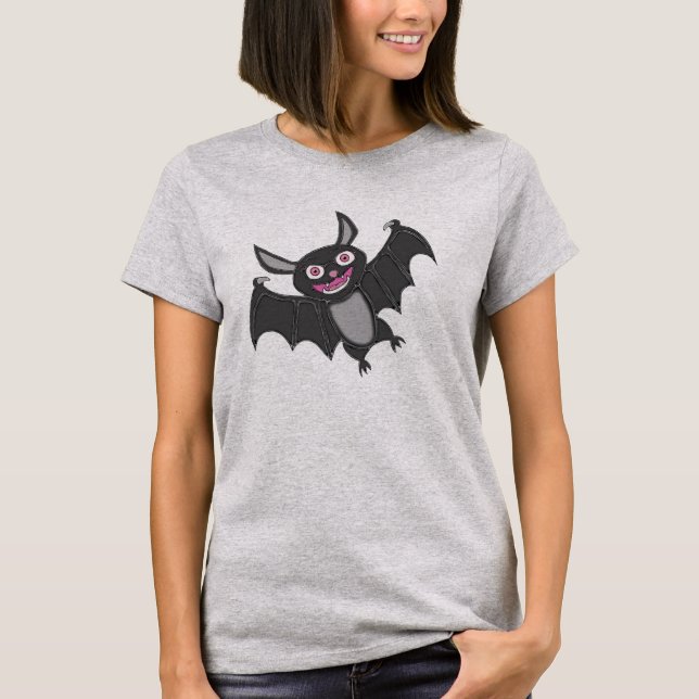 Camiseta Halloween Bat (Frente)