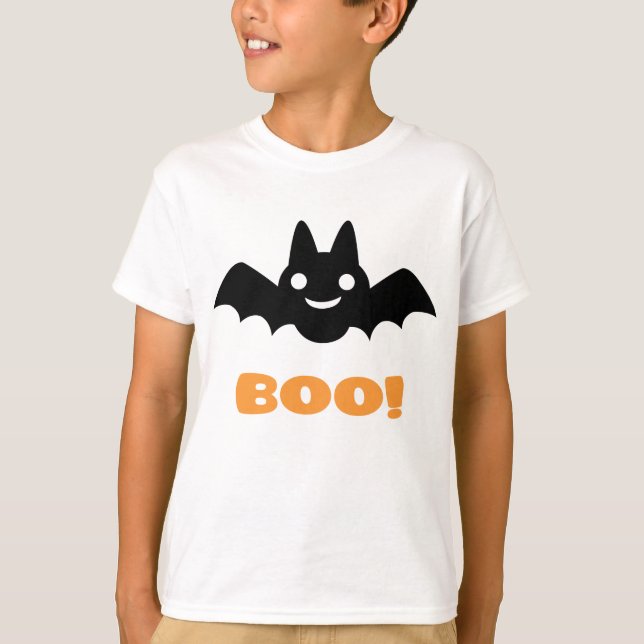 Camiseta Halloween Bat (Frente)