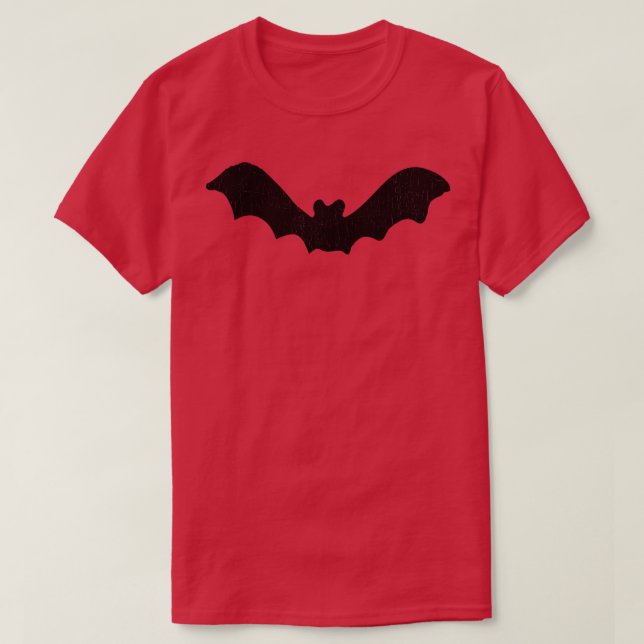 Camiseta Halloween Bat 1 (Frente do Design)