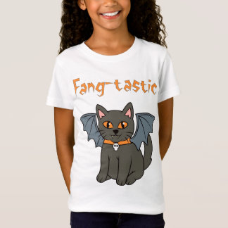 Camiseta Halloween Bat Cat