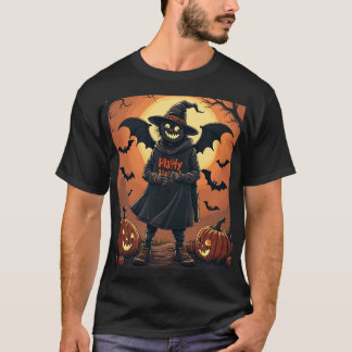 Camiseta Halloween Bat T-Shirt