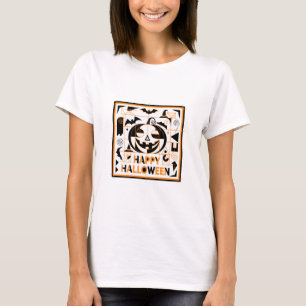 Camiseta Halloween Bauhaus Pumpkin