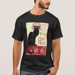 Camiseta Halloween Black Cat Le C Noir Tournee French