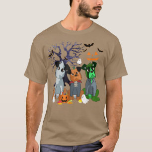Camiseta Halloween Boer Dog Wity Scary Halloween