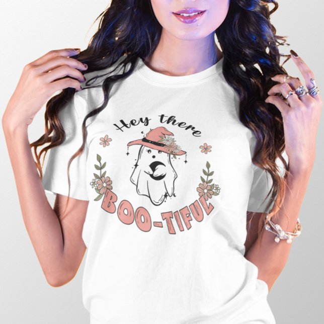 CAMISETA HALLOWEEN BONITA EI LÁ FANTASMA BONITA (Criador carregado)