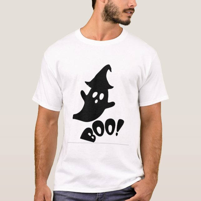 Camiseta Halloween boo                 (Frente)