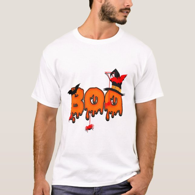 Camiseta HALLOWEEN Boo             (Frente)
