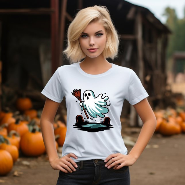 Camiseta Halloween Boo (Criador carregado)