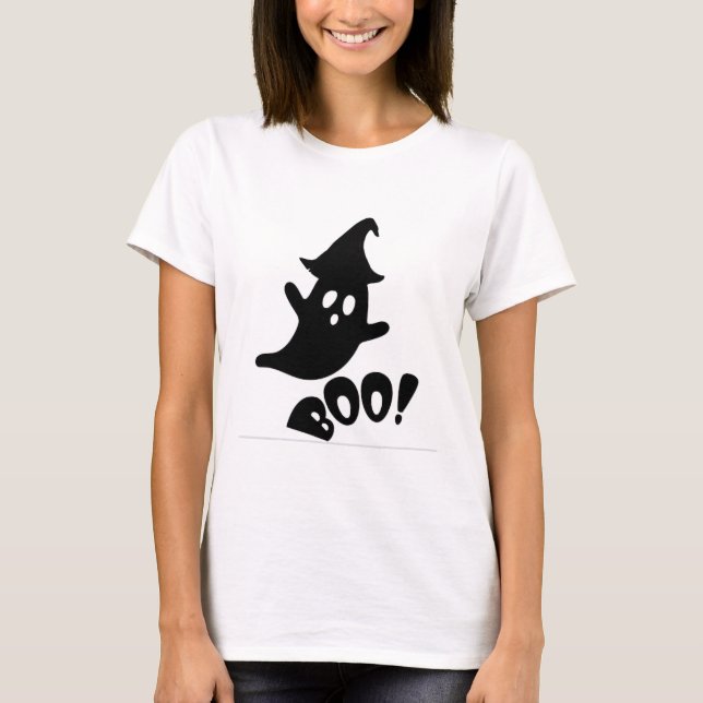 Camiseta Halloween boo                 (Frente)