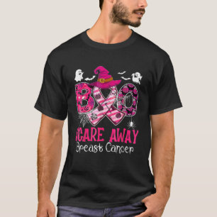 Camiseta Halloween Boo Assusta-Se Com A Consciência Do Canc