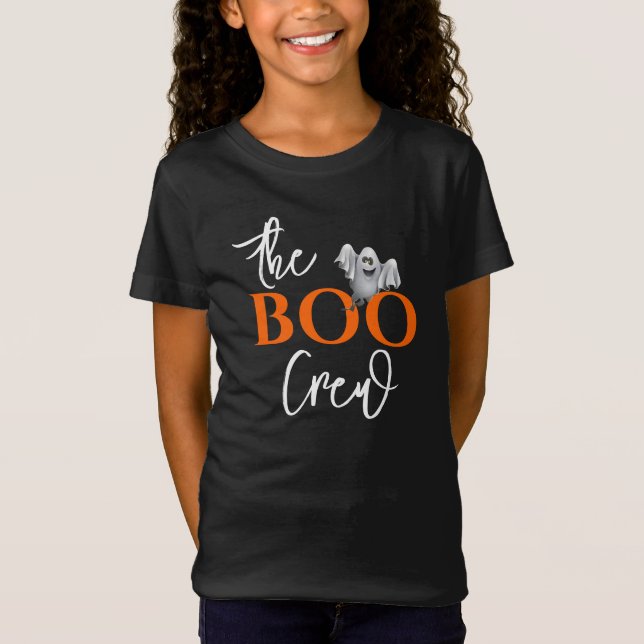 Camiseta Halloween BOO Crew (Frente)