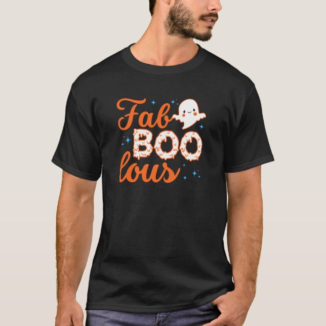 Camiseta Halloween Boo Engraçado (Frente)