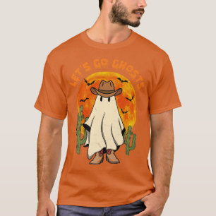 Camiseta Halloween Boo Haw Ghost Funny Cowboy Weste