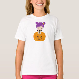 Camiseta Halloween, Bruxa, Abóbora, Boo, Truque Ou Tratamen