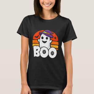 Camiseta Halloween - Bruxa Fantasma Bonita - Boo - Hallowee