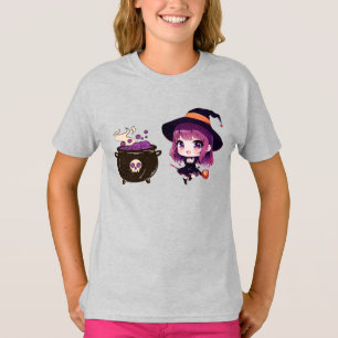 Camiseta Halloween/bruxa/outono/outubro
