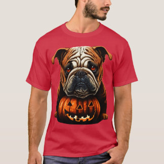 Camiseta Halloween Bulldog 7