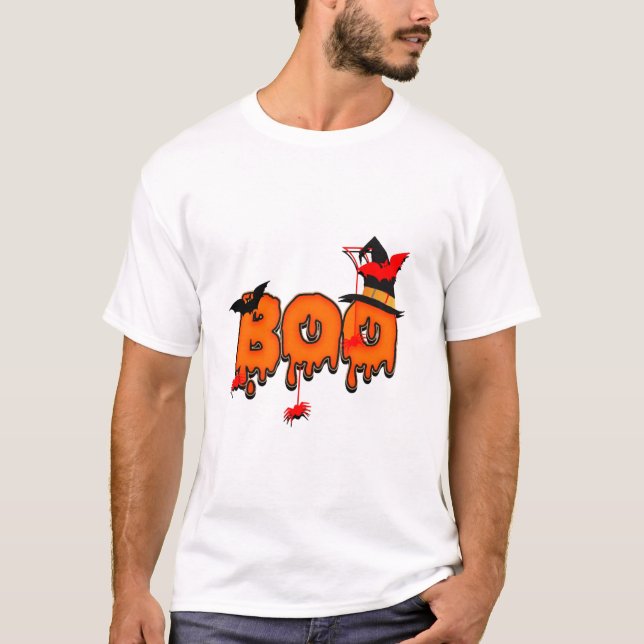 Camiseta HALLOWEEN Buuuuu             (Frente)