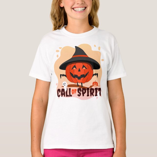 Camiseta Halloween Call of Spirit (Frente)
