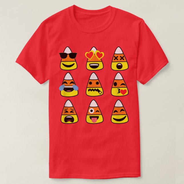 Camiseta Halloween Candy Corn 3388 (Frente do Design)