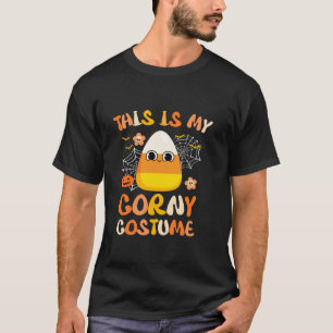 Camiseta Halloween Candy Corn Este É O Meu Figurino Engraça
