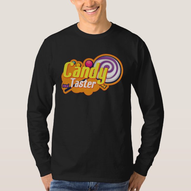 Camiseta Halloween Candy Taster Inspector For Candy (Frente)