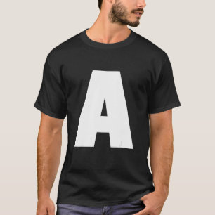 Camiseta Halloween Carnival Group Costume Red - Letra A