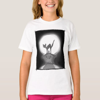 Camiseta Halloween Cat Childrens Tee