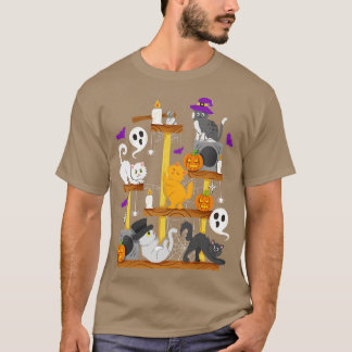 Camiseta Halloween Cat Halloween Figurume 1