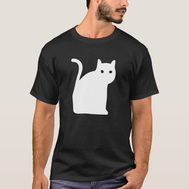 Camiseta Halloween Cat Sitting Rendey (Frente)