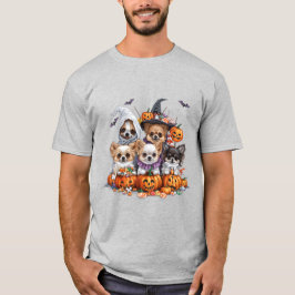 Camiseta Halloween Chihuahua Dogs