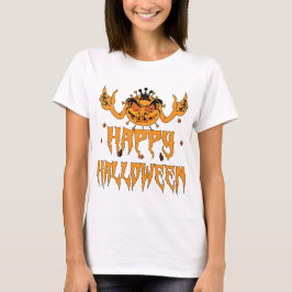Camiseta Halloween com o vírus Corona