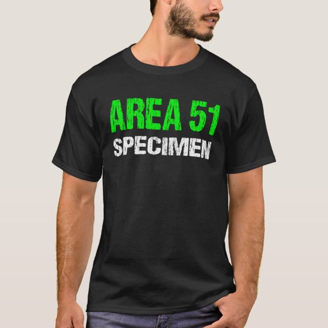 Camiseta Halloween Costume Area 51 Groom Lake Roswell Alien (Frente)