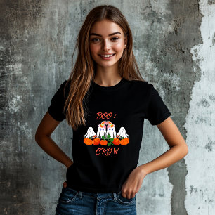 Camiseta Halloween Costume BOO Crew Pumpkin Patch Spooky