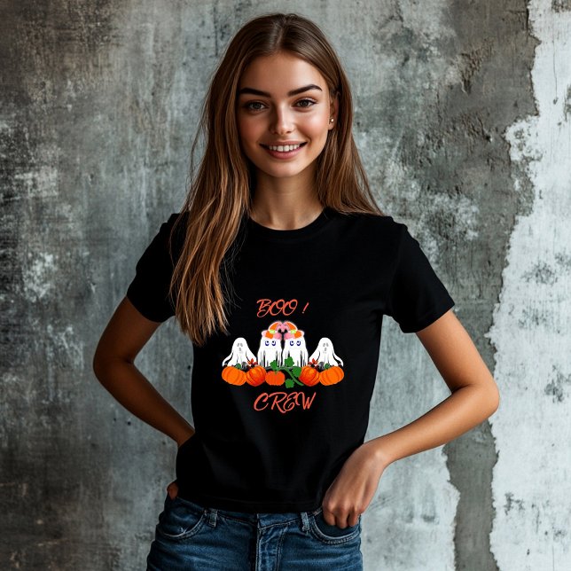 Camiseta Halloween Costume BOO Crew Pumpkin Patch Spooky (Halloween Costume BOO Crew Pumpkin Patch Spooky T-Shirt)