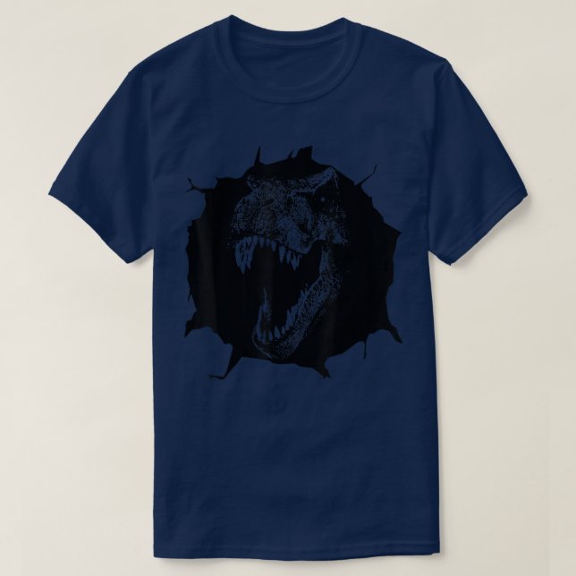 Camiseta Halloween Costume Boys Dinosaur T re Scary Trick o (Frente do Design)