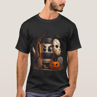Camiseta Halloween Costume Cappuccino Assassino Crianças