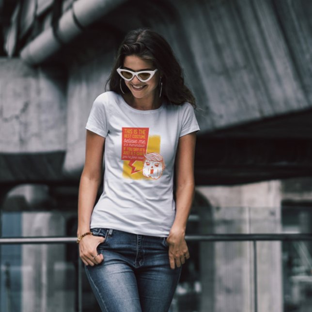 Camiseta Halloween Costume Engraçado (Criador carregado)