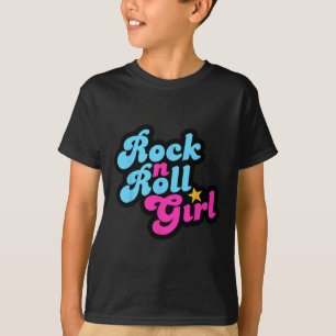 Camiseta Halloween Costume Rock N Roll Girl Rock And Roll W