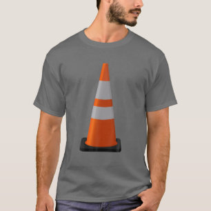 Camiseta Halloween Costume Traffic Cone Engraçado Seguran