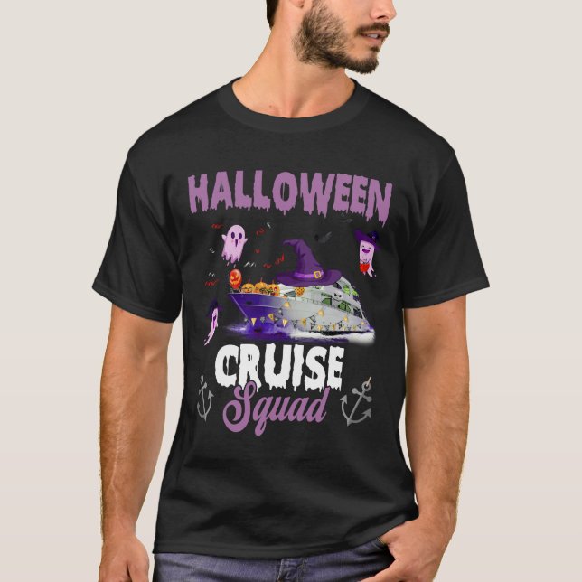 Camiseta Halloween Cruise Squad Cruising Crew Season (Frente)