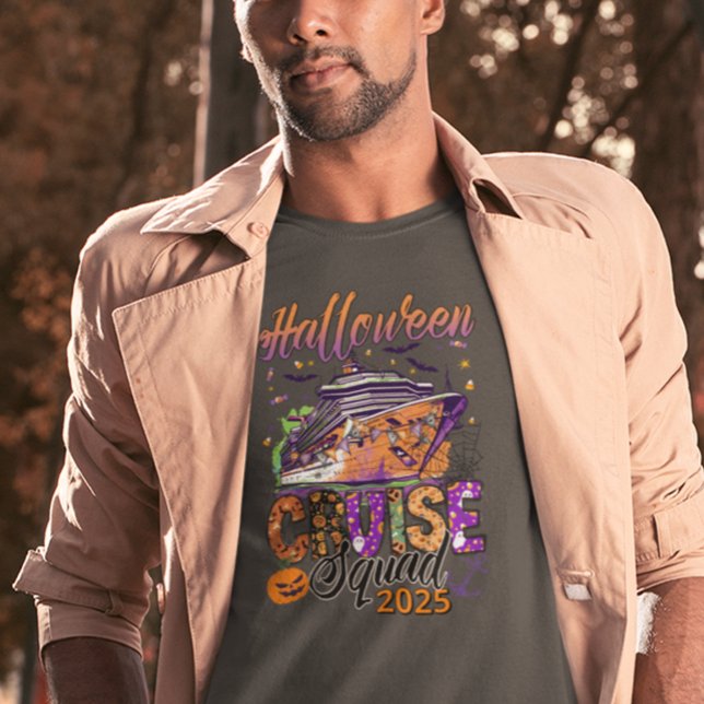 Camiseta Halloween Cruise Squad Ship (Criador carregado)