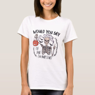 Camiseta Halloween Ct Tech Demasiados Analisa Tt Tecnólogo